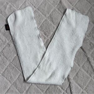 Frye | White Fur Wrap Scarf